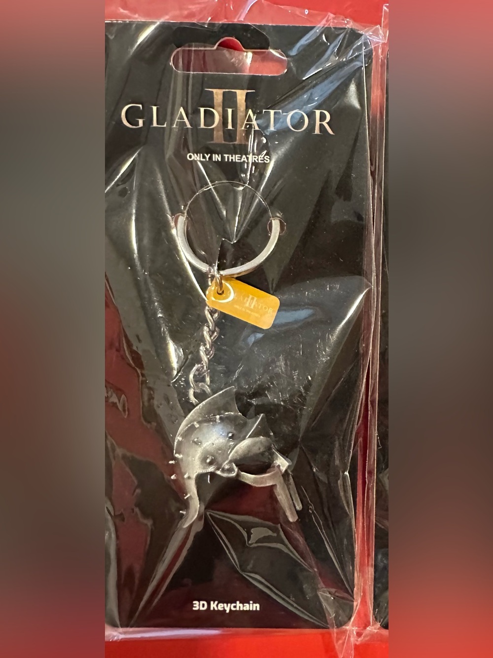 Gladiator II 3D Helmet Keychain